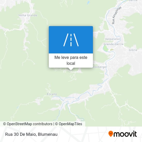 Rua 30 De Maio mapa