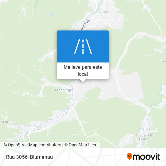 Rua 3056 mapa