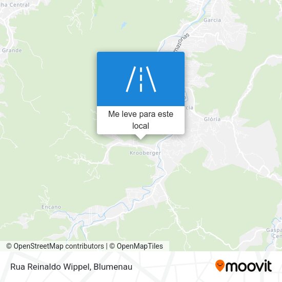 Rua Reinaldo Wippel mapa