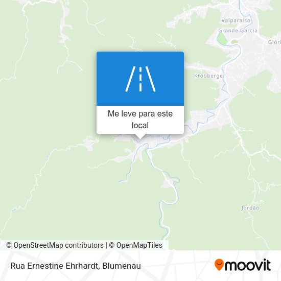 Rua Ernestine Ehrhardt mapa