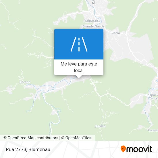 Rua 2773 mapa