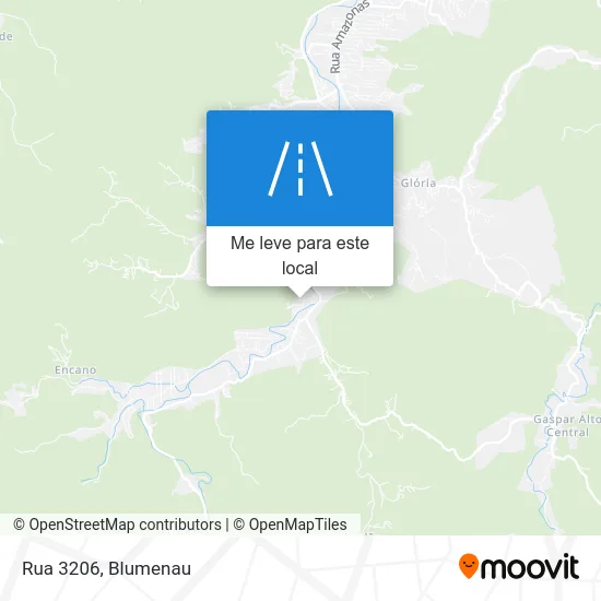 Rua 3206 mapa