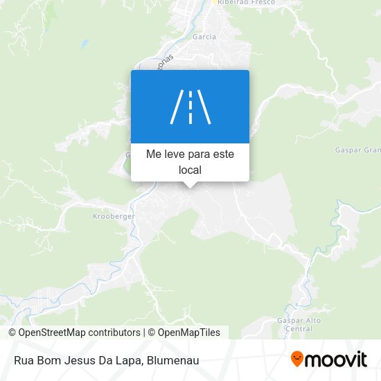 Rua Bom Jesus Da Lapa mapa