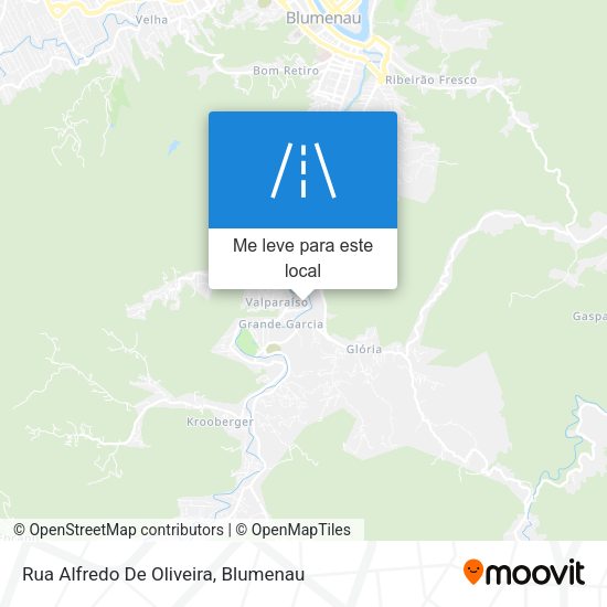 Rua Alfredo De Oliveira mapa