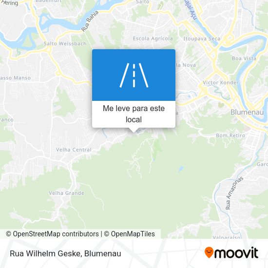 Rua Wilhelm Geske mapa