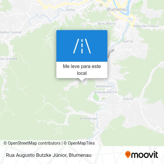 Rua Augusto Butzke Júnior mapa