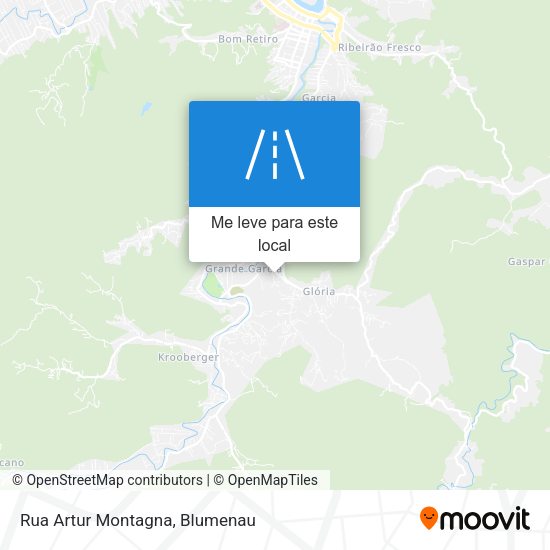 Rua Artur Montagna mapa