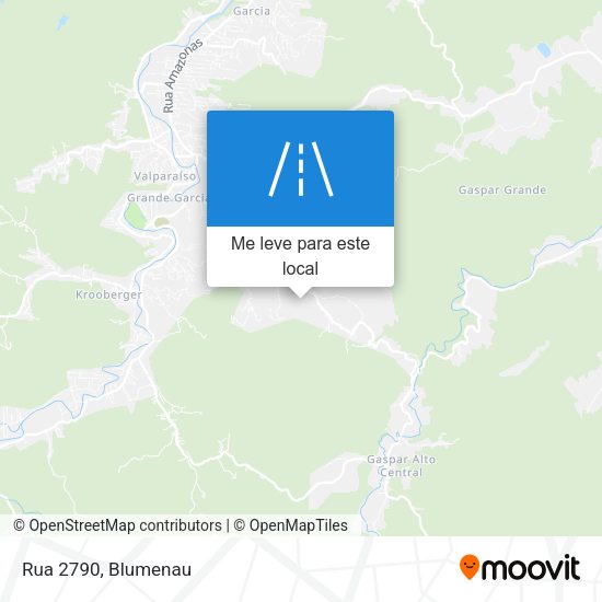 Rua 2790 mapa