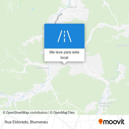 Rua Eldorado mapa