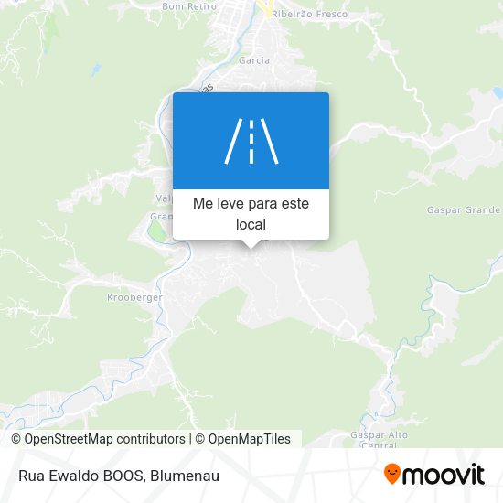 Rua Ewaldo BOOS mapa