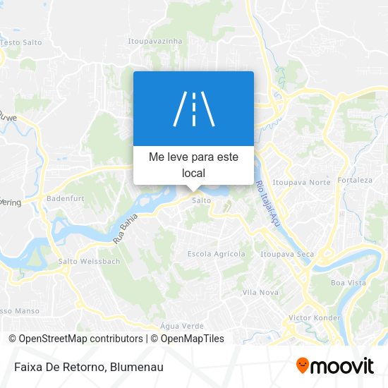 Faixa De Retorno mapa