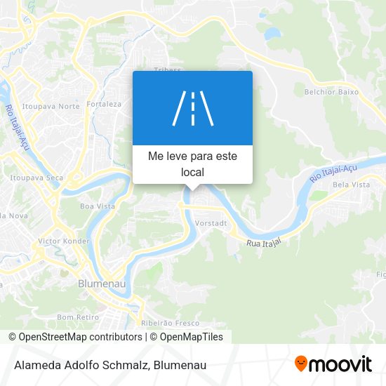 Alameda Adolfo Schmalz mapa