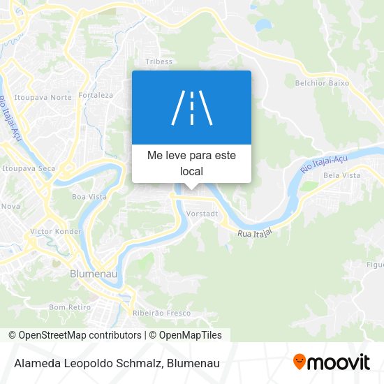 Alameda Leopoldo Schmalz mapa