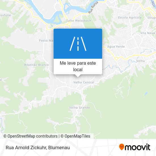 Rua Arnold Zickuhr mapa