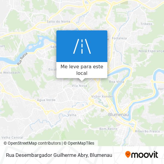 Rua Desembargador Guilherme Abry mapa