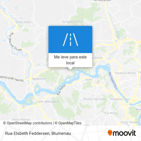 Rua Elsbeth Feddersen mapa