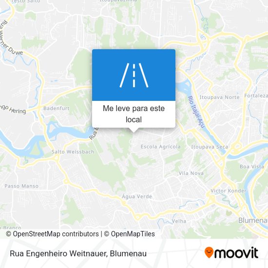 Rua Engenheiro Weitnauer mapa