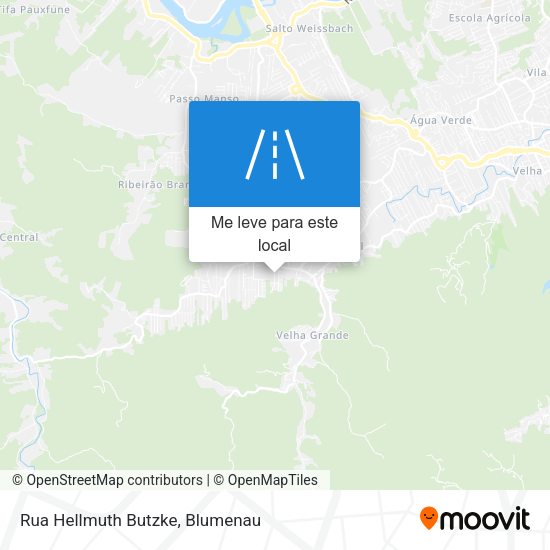 Rua Hellmuth Butzke mapa