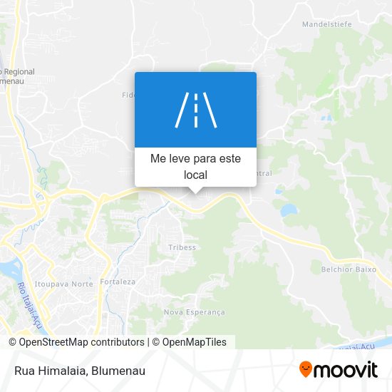 Rua Himalaia mapa
