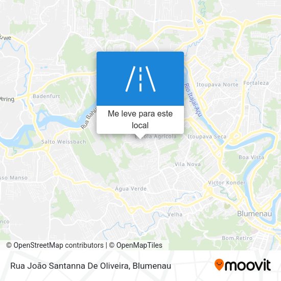 Rua João Santanna De Oliveira mapa