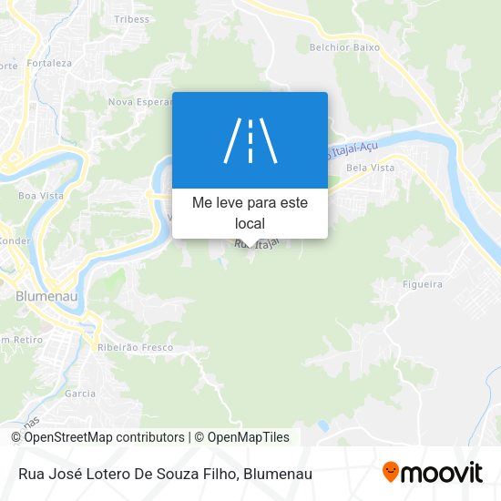 Rua José Lotero De Souza Filho mapa