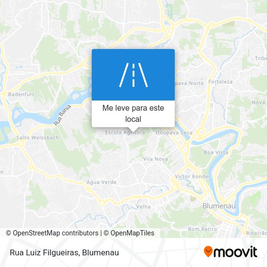Rua Luiz Filgueiras mapa