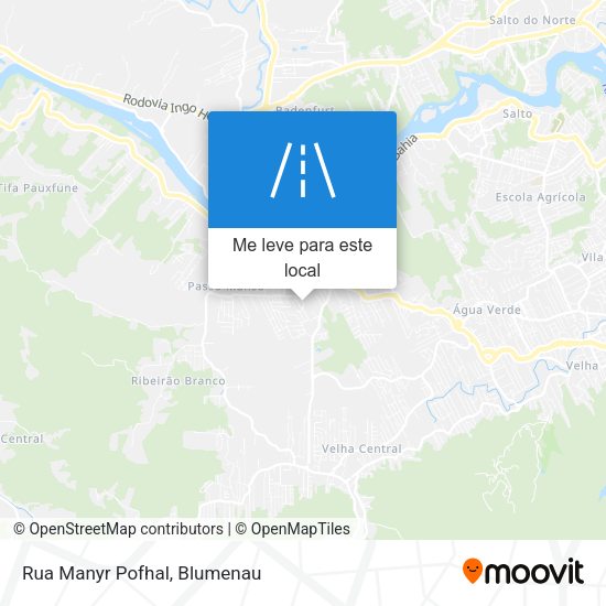 Rua Manyr Pofhal mapa