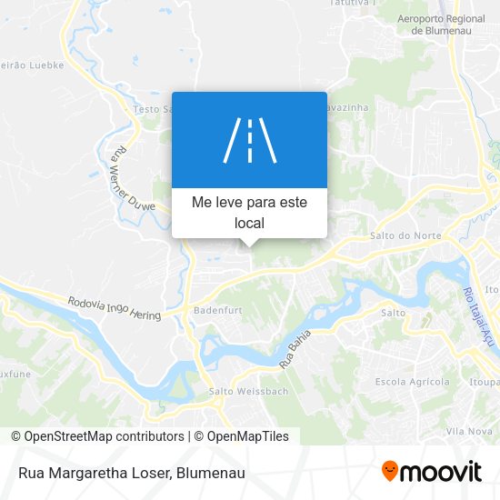 Rua Margaretha Loser mapa