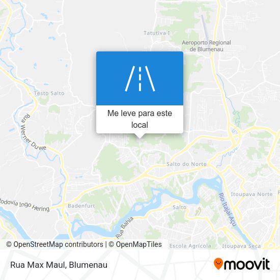 Rua Max Maul mapa