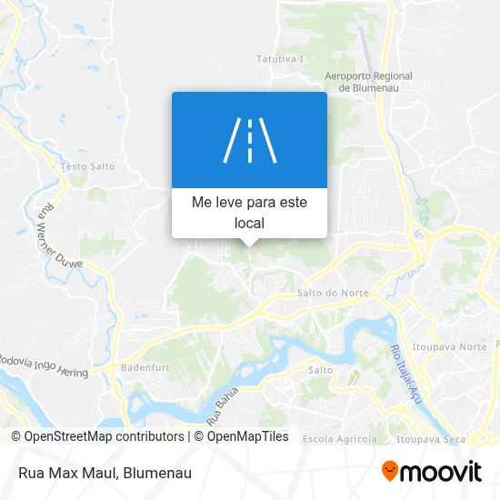 Rua Max Maul mapa