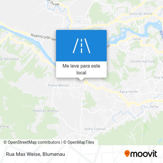Rua Max Weise mapa