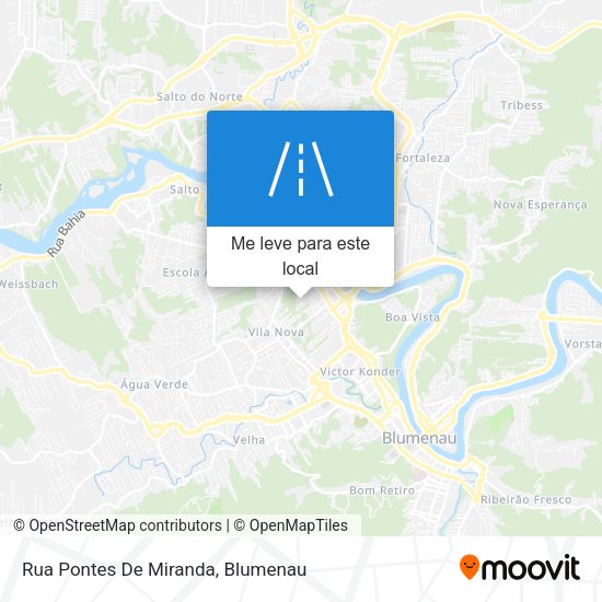 Rua Pontes De Miranda mapa