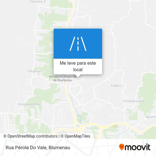 Rua Pérola Do Vale mapa