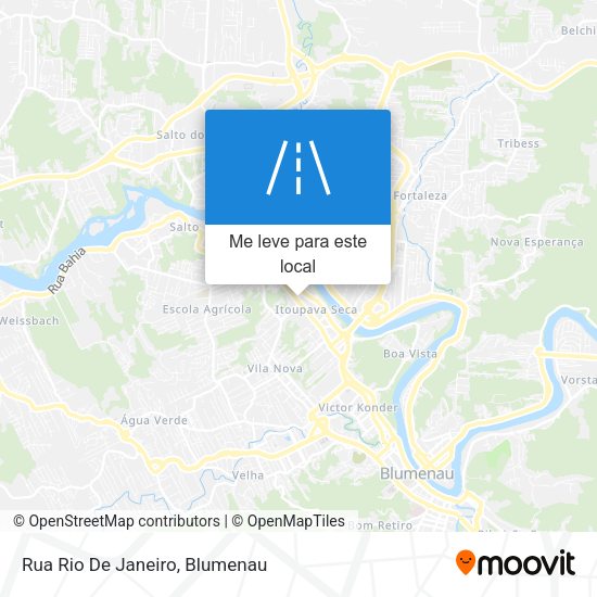 Rua Rio De Janeiro mapa