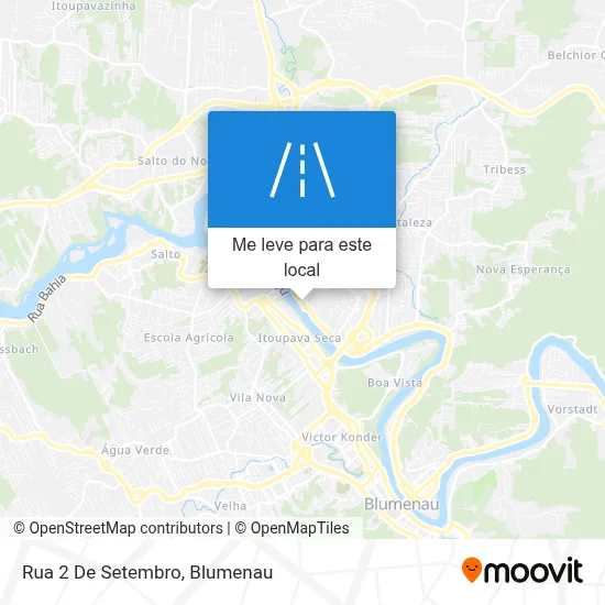 Rua 2 De Setembro mapa