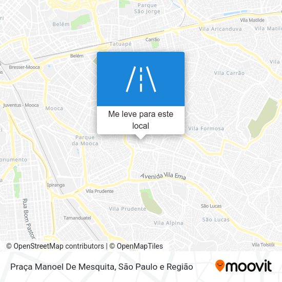 Praça Manoel De Mesquita mapa