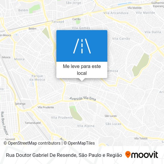 Rua Doutor Gabriel De Resende mapa