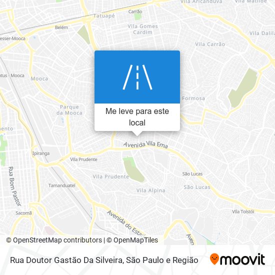 Rua Doutor Gastão Da Silveira mapa