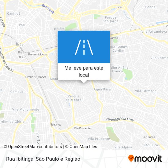 Rua Ibitinga mapa