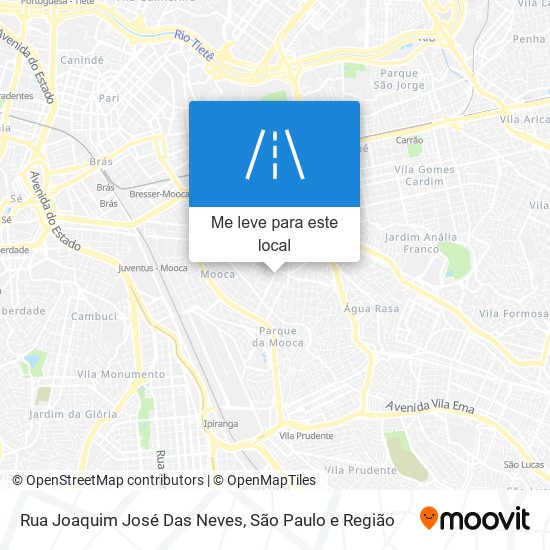 Rua Joaquim José Das Neves mapa