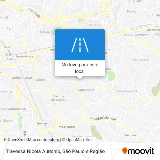 Travessa Nicola Aurichio mapa