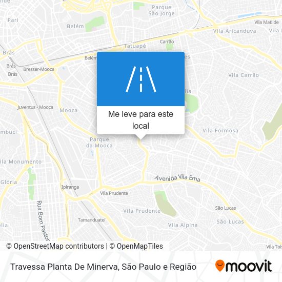 Travessa Planta De Minerva mapa