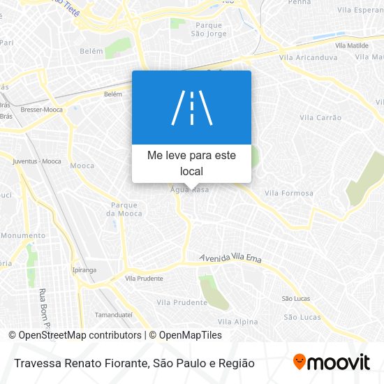 Travessa Renato Fiorante mapa
