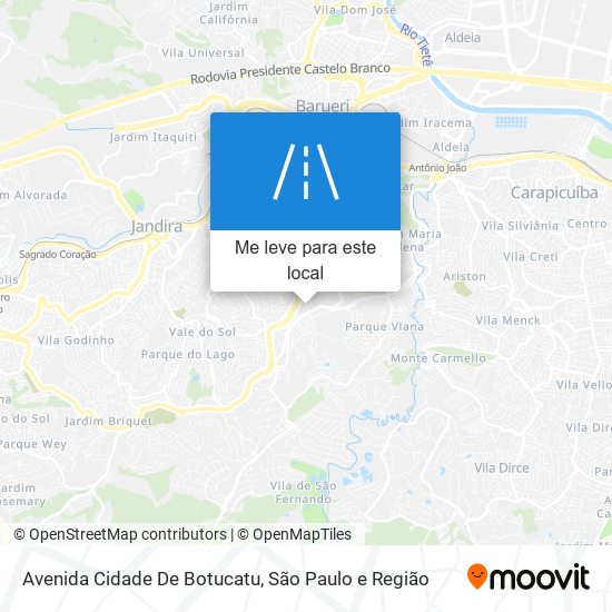 Avenida Cidade De Botucatu mapa