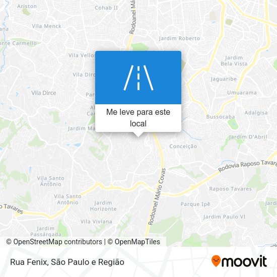 Rua Fenix mapa