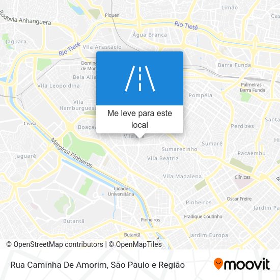 Rua Caminha De Amorim mapa