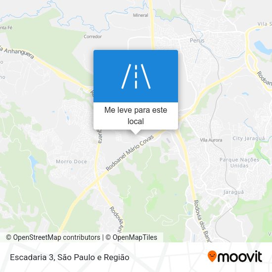 Escadaria 3 mapa