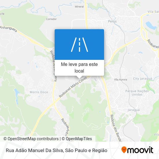 Rua Adão Manuel Da Silva mapa