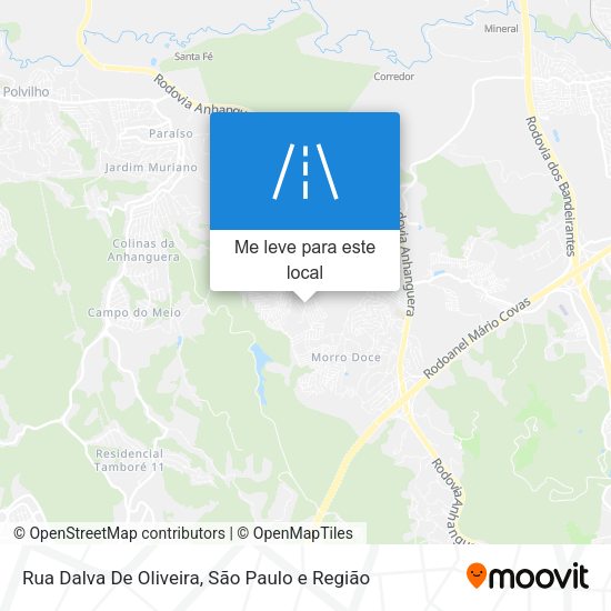 Rua Dalva De Oliveira mapa
