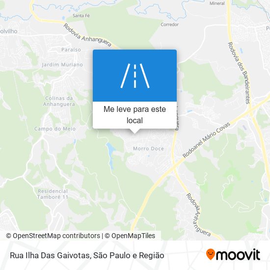 Rua Ilha Das Gaivotas mapa